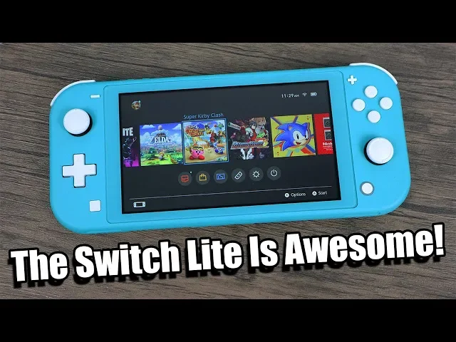 the nintendo switch lite is an awesome handheld!